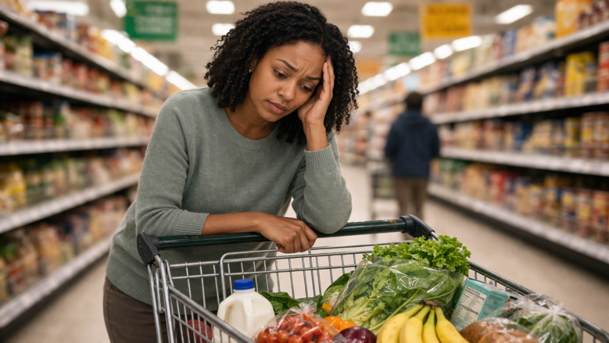 Grocery Shopping Depression Overwhelm